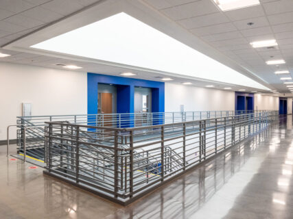 Sanger Educational Complex Interior Hallway
